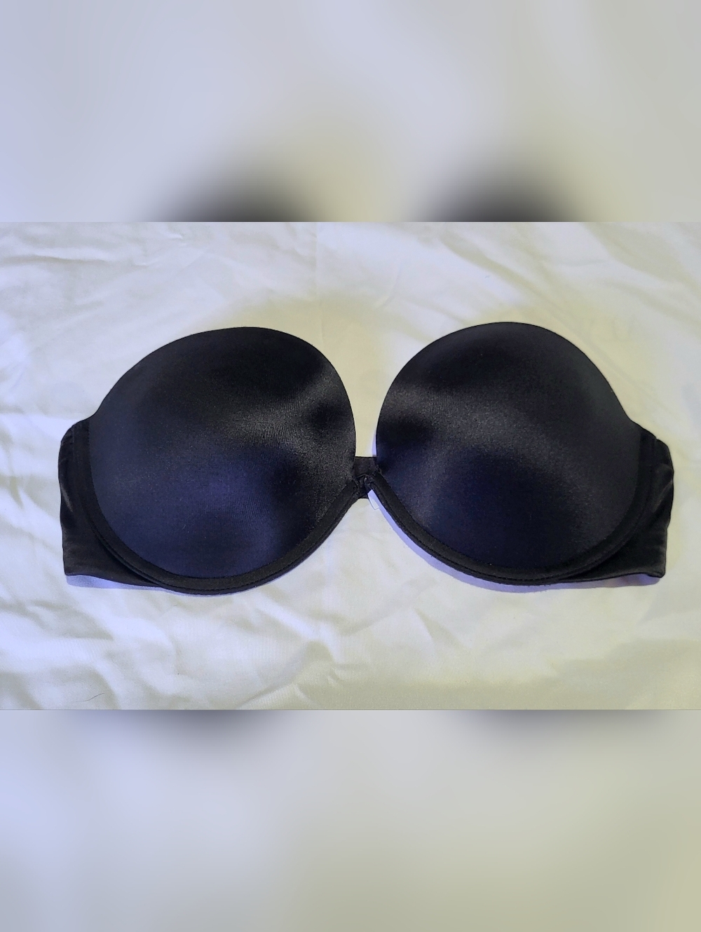 Black Strapless Push-Up Bra - Women Intimates